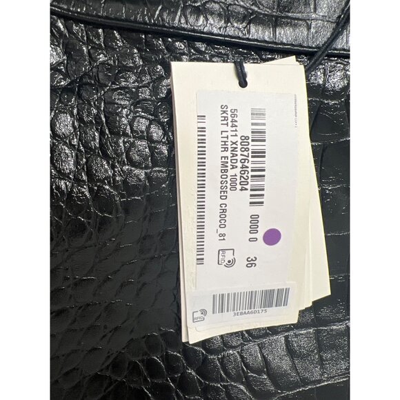 Gucci Black Leather Skirt - Picture 9 of 16